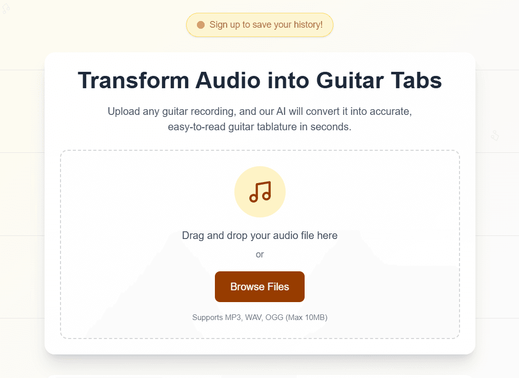 Start on the Home Page
